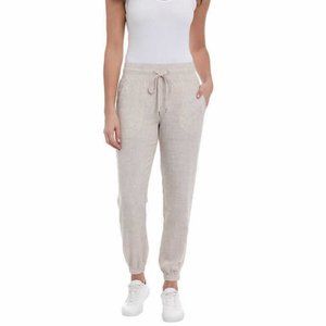 Briggs Linen Blend Jogger Pants Beige